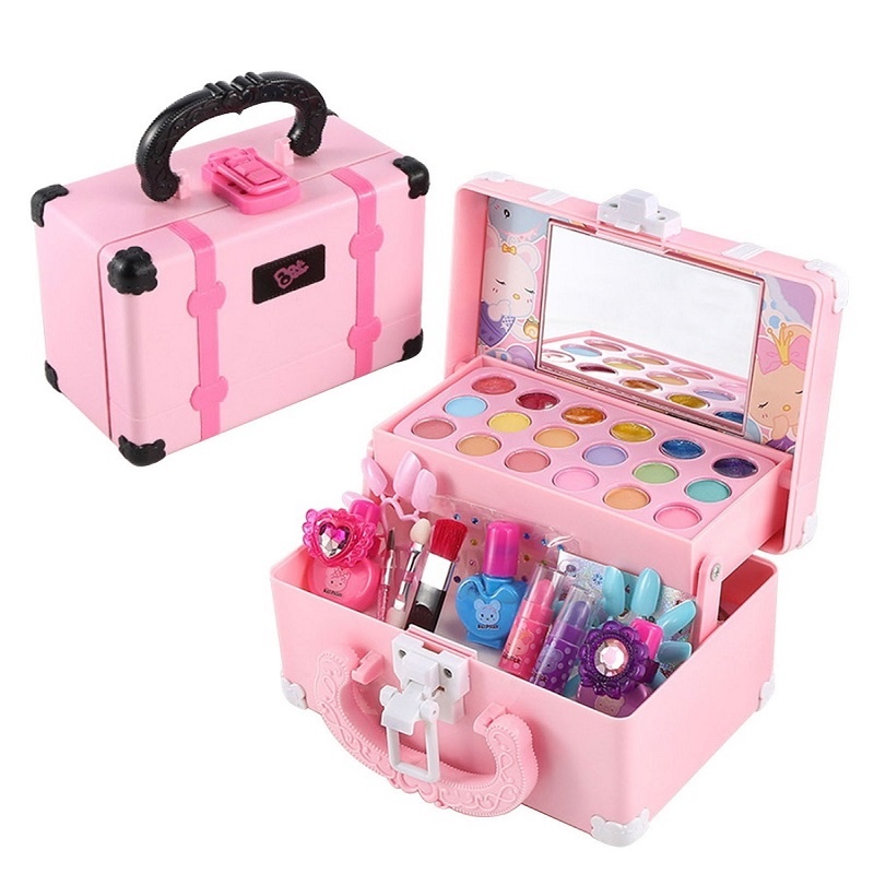 Beauty Makeup Kids - ชุดเครื่องสำอางเด็ก ลิปสติก ของเล่นแต่งหน้า ชุดของเล่นเสริมสร้างจินตนาการ ของเล่นเสริมพัฒนาการเด็กผู้หญิง ชุดของเล่นแต่งหน้าเจ้าหญิง