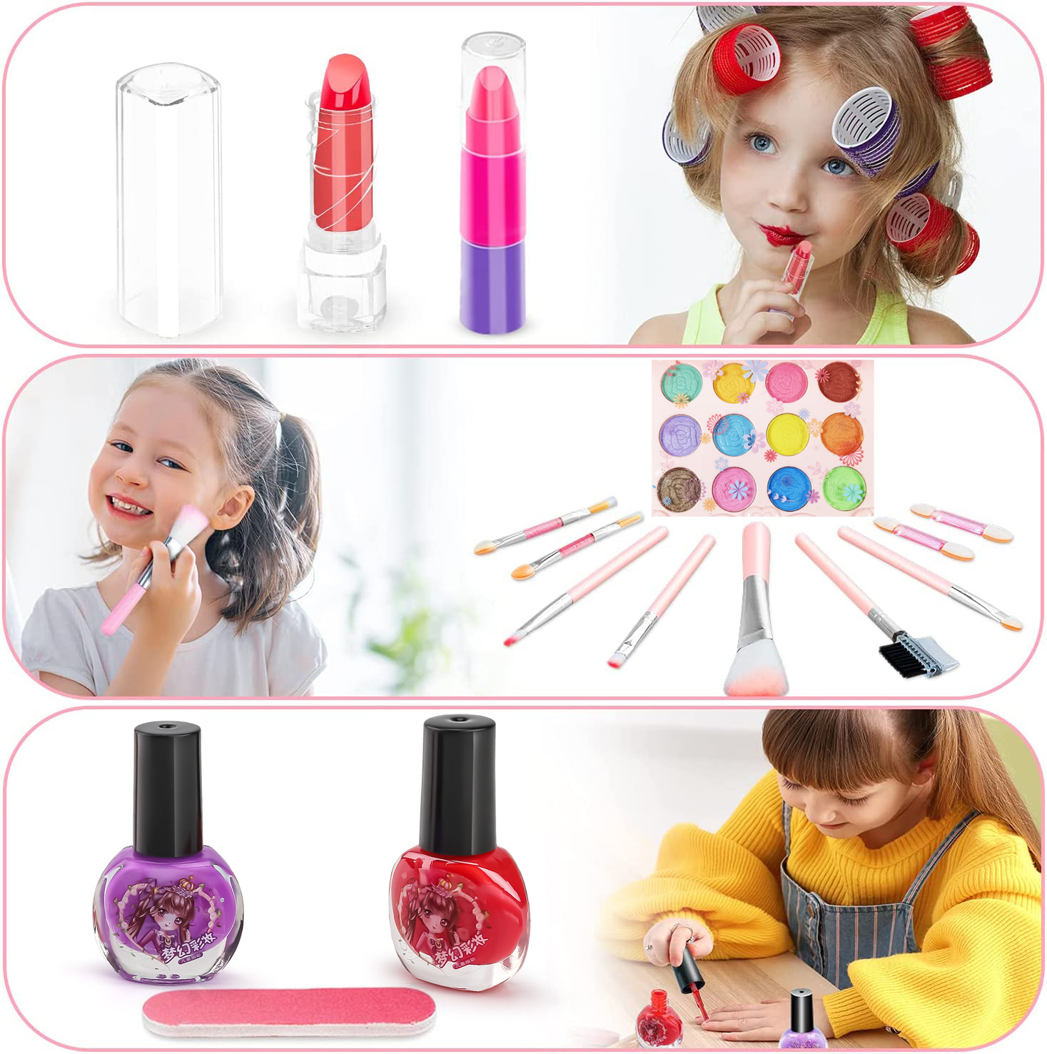 ชุดของเล่นแต่งหน้าสำหรับเด็กผู - Beauty Makeup Kids บทวิจารณ์และราคา