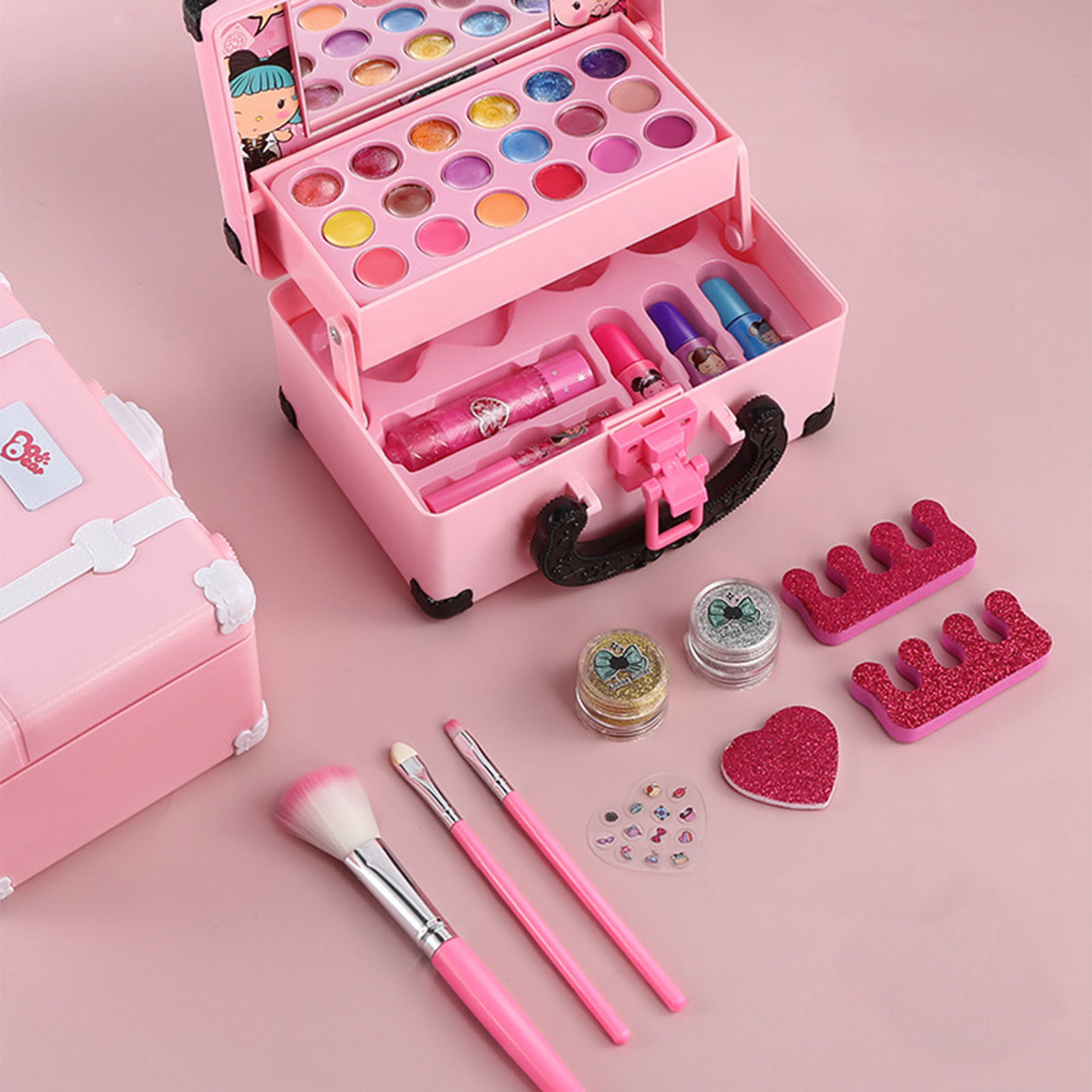 ชุดเครื่องสำอางเด็ก ลิปสติก ขอ - Beauty Makeup Kids บทวิจารณ์และราคา
