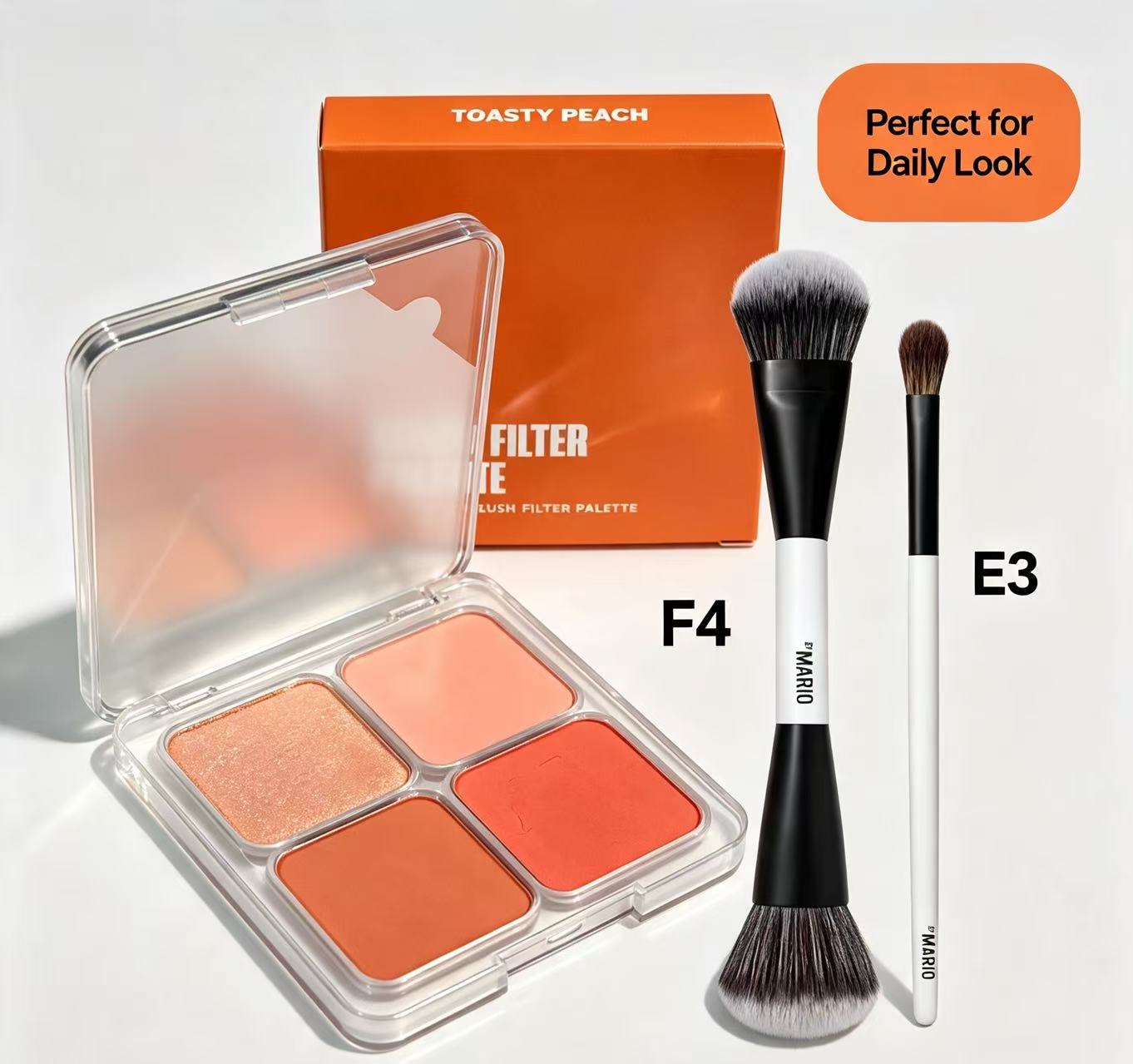 ชุดแปรงและบลัชออน 4-in-1 สำหรั - Beauty Makeup Filter บทวิจารณ์และราคา