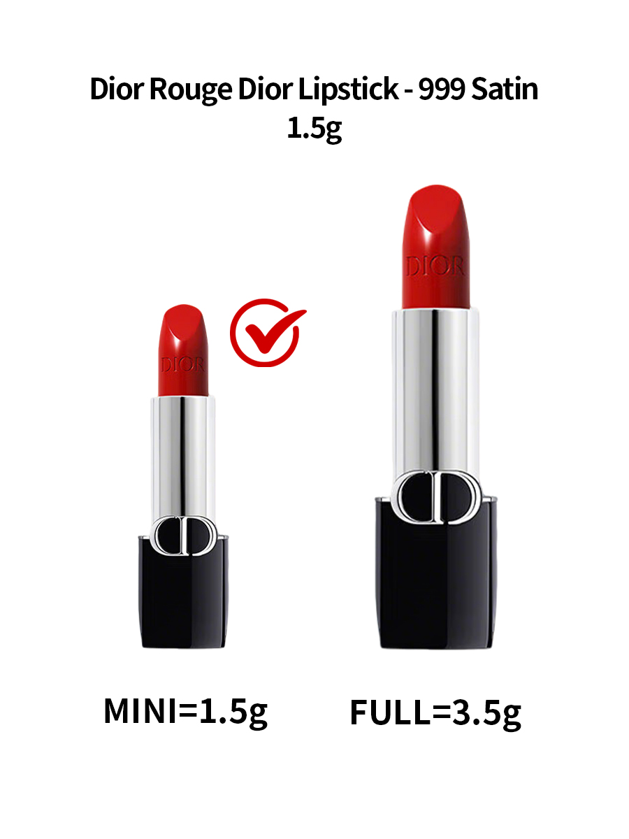ลิปสติกเนื้อแมตต์ Dior Rouge D - Beauty Makeup Dior บทวิจารณ์และราคา