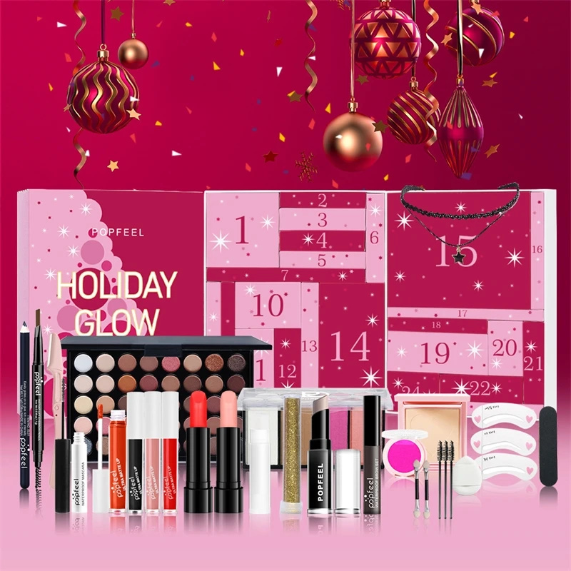 ชุดเครื่องสำอางนับถอยหลังวันคร - Beauty Makeup Gift Sets บทวิจารณ์และราคา